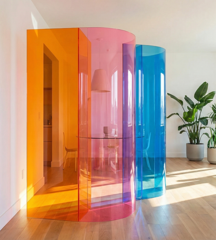 Pleksi Fabrikası | Renkli Pleksi Levha ile Modern İç Mekan Tasarımları - 28/11/2025