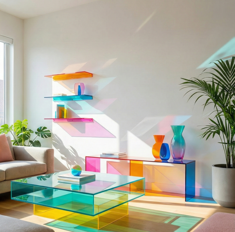 Pleksi Fabrikası | Renkli Pleksi Levha ile Modern İç Mekan Tasarımları - 28/11/2025