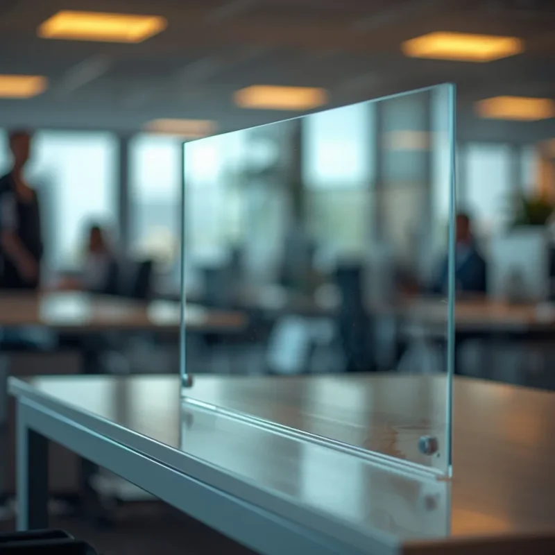 Pleksi Fabrikası | Pleksi Masa Üstü Ayraç Nedir? Ofis ve İş Alanlarında Hijyenik ve Modern Çözümler- 03/04/2026