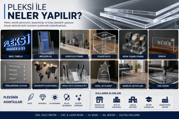 Pleksi ile neler yapılır