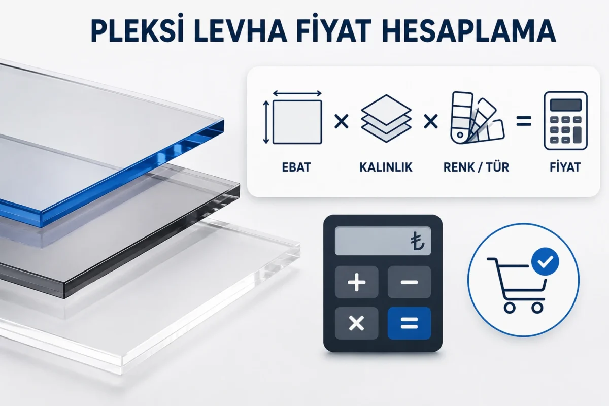 Pleksi Fabrikası | Pleksi Levha Fiyat Hesaplama: 2026 Güncel Maliyetleri Etkileyen Faktörler- 14/08/2026 Pleksi Fabrikası | Pleksi Levha Fiyat Hesaplama: 2026 Güncel Maliyetleri Etkileyen Faktörler- 14/08/2026