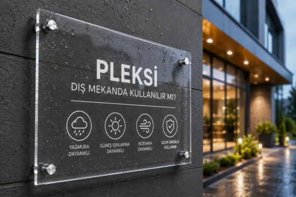 Pleksi dış mekanda kullanılır mı